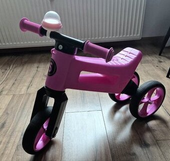 Funny Wheels Odrážadlo ruzove