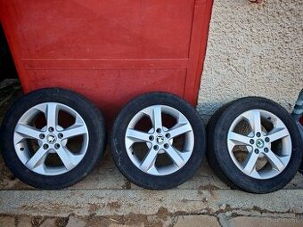 Sada originálnych 15' kolies Škoda Octavia 2