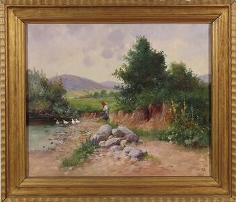 Július Zorkóczy Gyula-Obrazy-Olejomalby