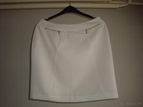Nová biela sukňa - veľkosť 40. - 1