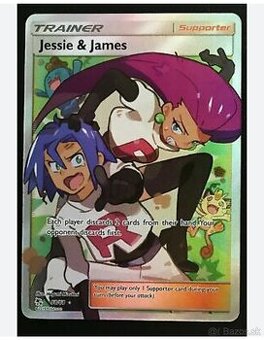 Dopyt Jessie & James Pokémon Tcg