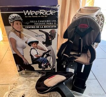 Detska predna cyklosedacka weeride deluxe