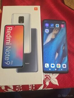 Xiaomi Redmi Note 9 pro duos zelený v top stave komplet krab