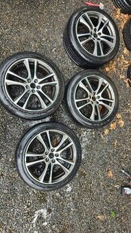 132. sada letní alu kola 235/45r19 5x114,3 Peugeot