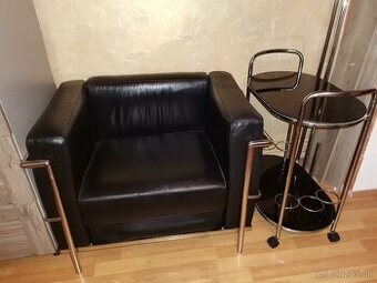 Predám ikonické kreslo a sedačku LE CORBUSIER LC2