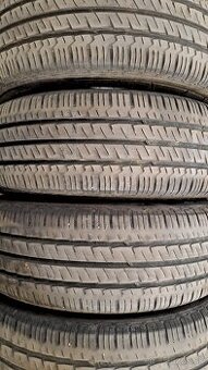 Predám 4ks jazdené letné 205/65r16C Hankook na dodávku