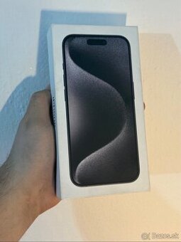 PREDANÉ Dobrý deň Ponúkam na predaj iPhone 15 PRO 256GB