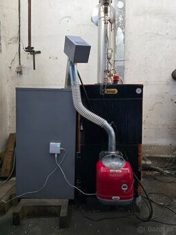 Ferroli SFL 4 – kombinovaný kotol 30 kW (pelety / drevo)