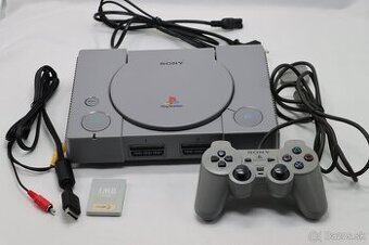 PlayStation 1 SCPH-9002 — kompletné príslušenstvo