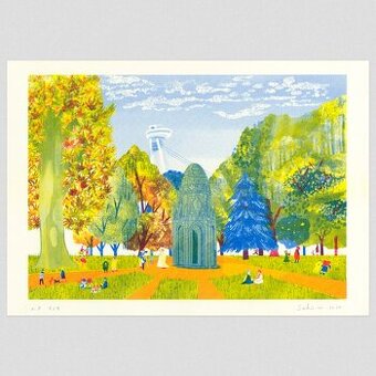 KUPIM grafiky Cierne diery od Saki Matsumoto