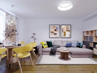 3-izbový byt 68 m²  -parkovanie a pivnica v cene