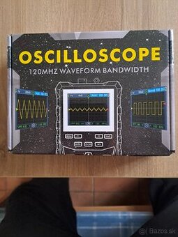 Ponukam uplne novy osciloskop 120Mhz+ Sonda+ Usb kabel.
