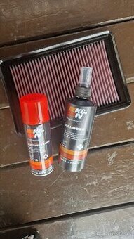 K&N filter plus cistiaca a osetrovacia sada K&n