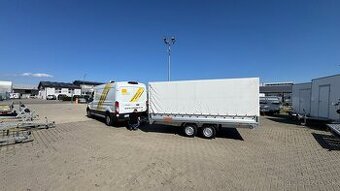 Prenájom prívesného vozíka / 417x215x155 cm