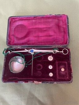 starozitne vreckové váhy