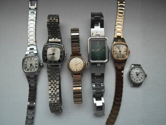 Náramkové hodinky dámske 6ks