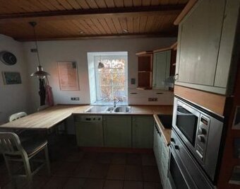 Severská kuchyně z masivu se spotřebiči,5888