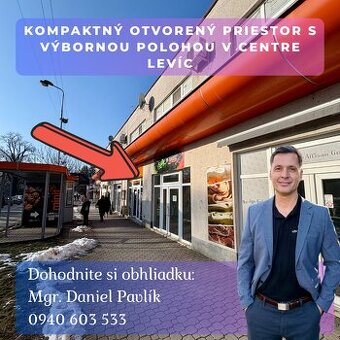 Kompaktný obchodný priestor v centre Levíc - 1