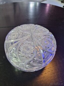 Kryštáľová dóza na cukríky a podobne