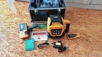 Zelený rotačný laser