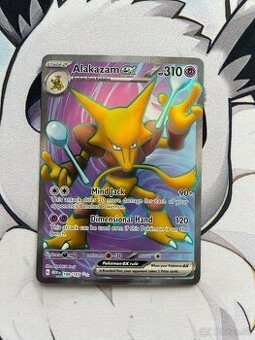 Alakazam ex, Pokemon karta