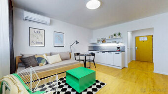 ZREKONŠTRUOVANÁ GARSÓNKA s loggiou Dev. n. Ves