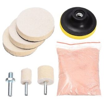 Nove balenie oxidu ceria na lesšenie skla od škrabancov