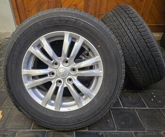 HLINÍKOVÉ DISKY MITSUBISHI 6x139,7 R18 S PNEU 265/60 R18