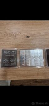 Investičné striebro 100g Valcambi 10x10g