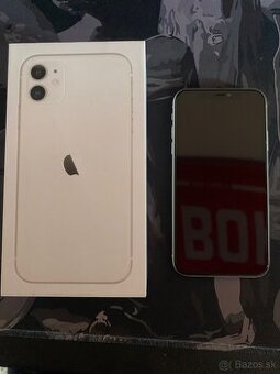 Predám iPhone 11 128GB – biely, TOP stav