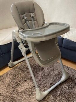 Detská stolička Kinderkraft YUMMY grey