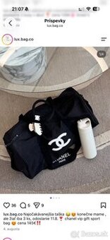 Predám Chanel Vip gift sport bag nepoužitý