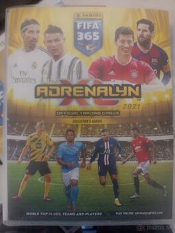 Futbalové kartičky 2021(Album+380 kariet)