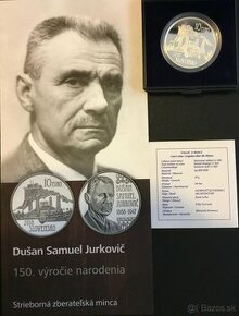 2018/10€ Dušan Samuel Jurkovič 150. výročie narodenia PROOF
