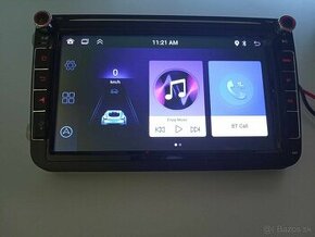 Nové 8palcové android 13 VW SKODA autoradio GPS CarPlay WiFi
