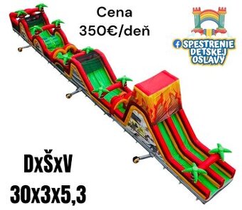 XXXL MEGA Skakacie hrady Galanta Penova párty prenájom