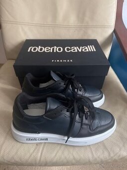 Panske celokozene tenisky Roberto Cavalli 42