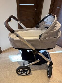 Cybex Talos S Lux Lava gray kočiar a autosedačka + taška
