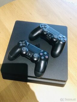 Playstation 4 Slim , 2 Dualshock
