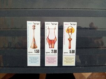 Poštové známky č.806 - Izrael - hudobné nástroje