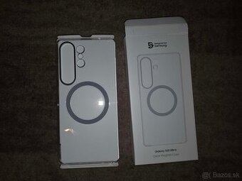 S25 Ultra Priehľadný kryt s magnetickým úchytom