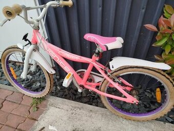 Dámsky ružový bicykel