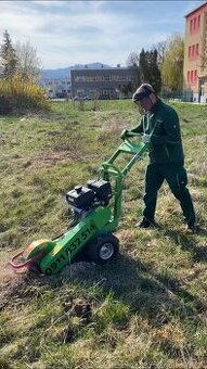 Likvidácia pňov frézovaním - frézovanie pňov