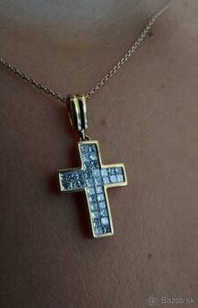 Luxusný diamantovy prívesok z 18k zlata