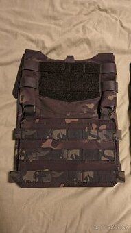 Vesta GUARDIAN MILITARY SET nosič plátov MULTICAM® BLACK