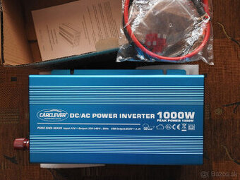 Menič napätia  12V-220V - čistý sínus