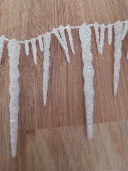 Vianočná výzdoba reťaz  - cencúľe