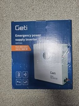 Nový záložný zdroj Geti GEP301 300W - Čistý Sínus, Záruka