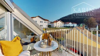 3i byt pod hradom v Hainburgu | terasa s výhľadom | parking - 1