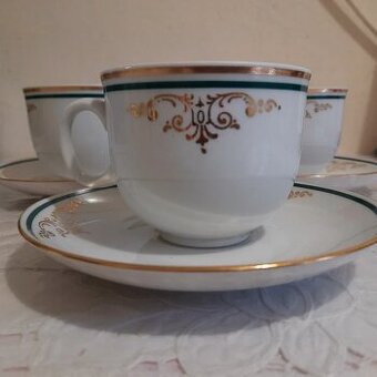 Kávová sada, Karlovarský / Bohemia porcelán sada č. 61